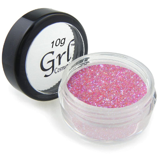 Pink Multi-color Cosmetic Glitter Bubble Gum, 10g