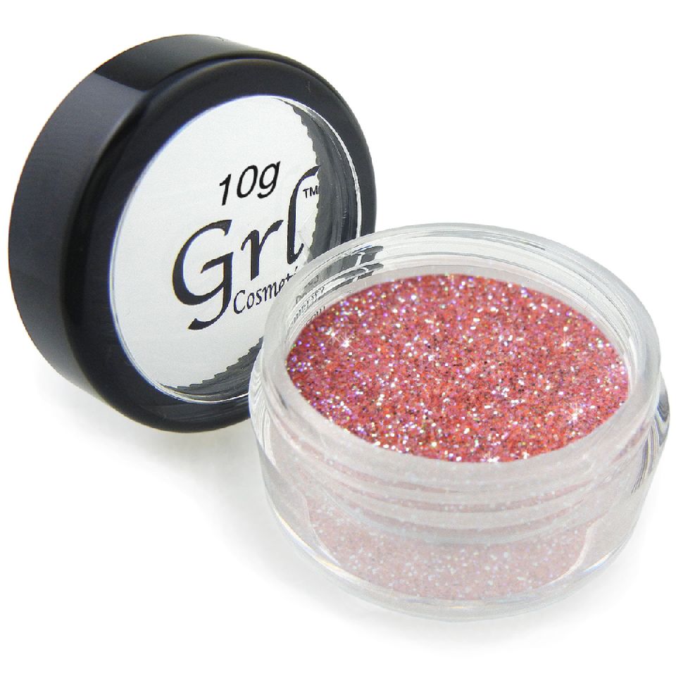 Iridescent Pink Cosmetic Glitter Dollhouse, 10g