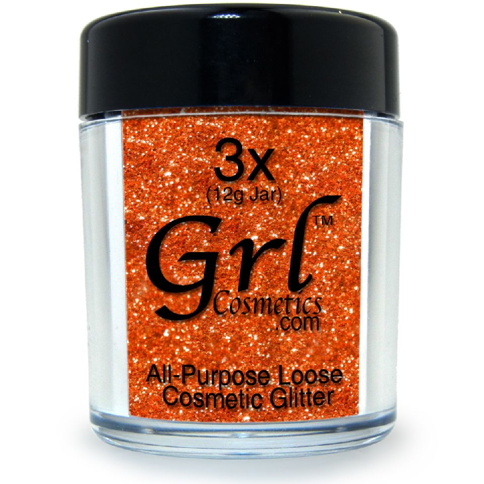 Metallic Orange Glitter Powder Oldie Goldie, 12g