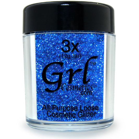 Dark Blue Glitter Powder Legacy Blue, 12g