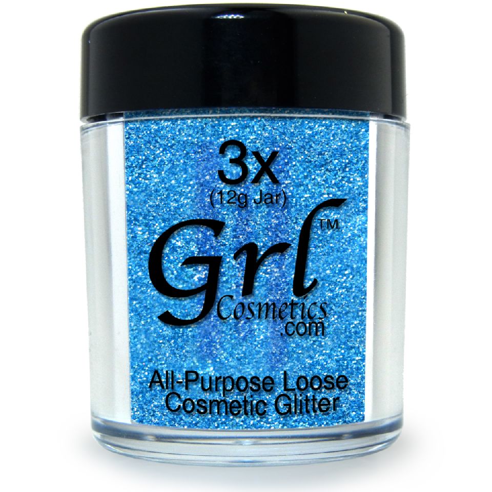 Blue Holographic Glitter Powder Blue Prism, 12g