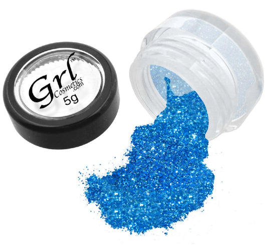 Aqua Blue Glitter Eyeshadow Carribean, 5g