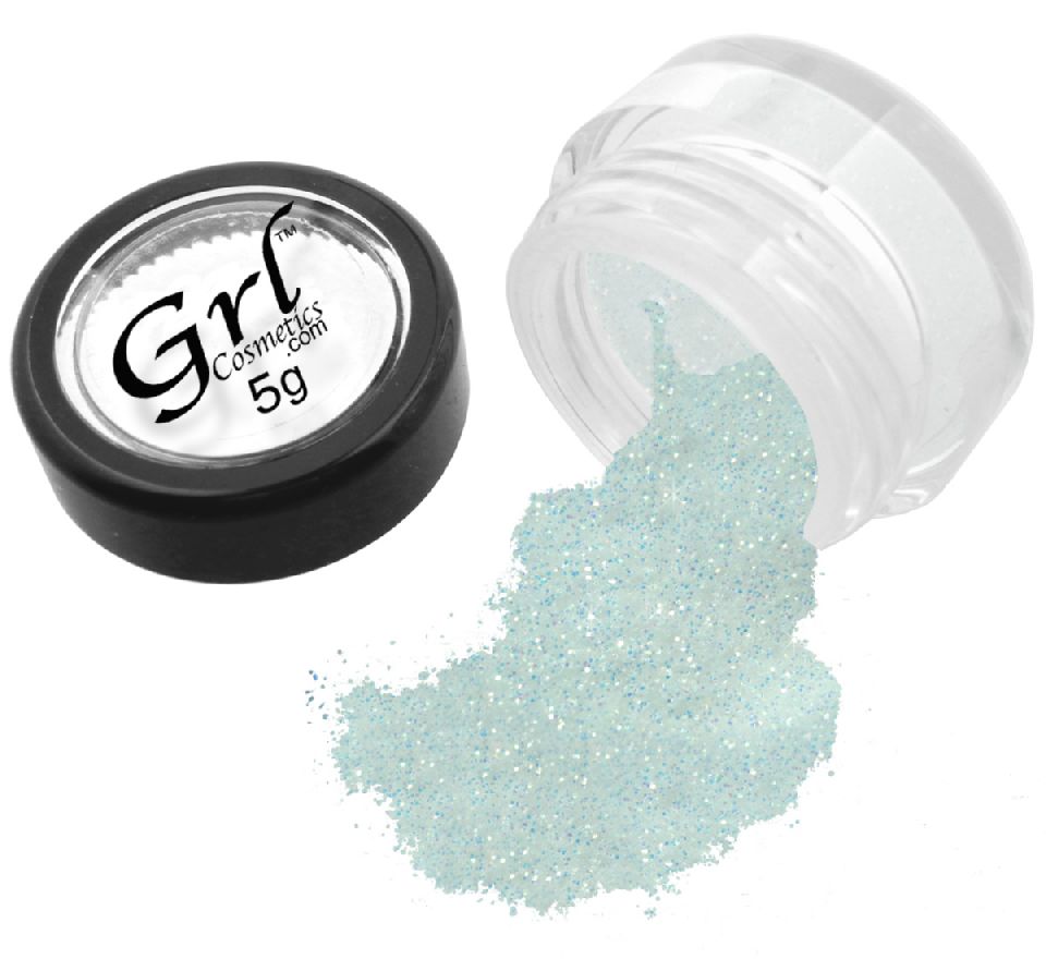 White Glitter Eyeshadow Angelic White, 5g