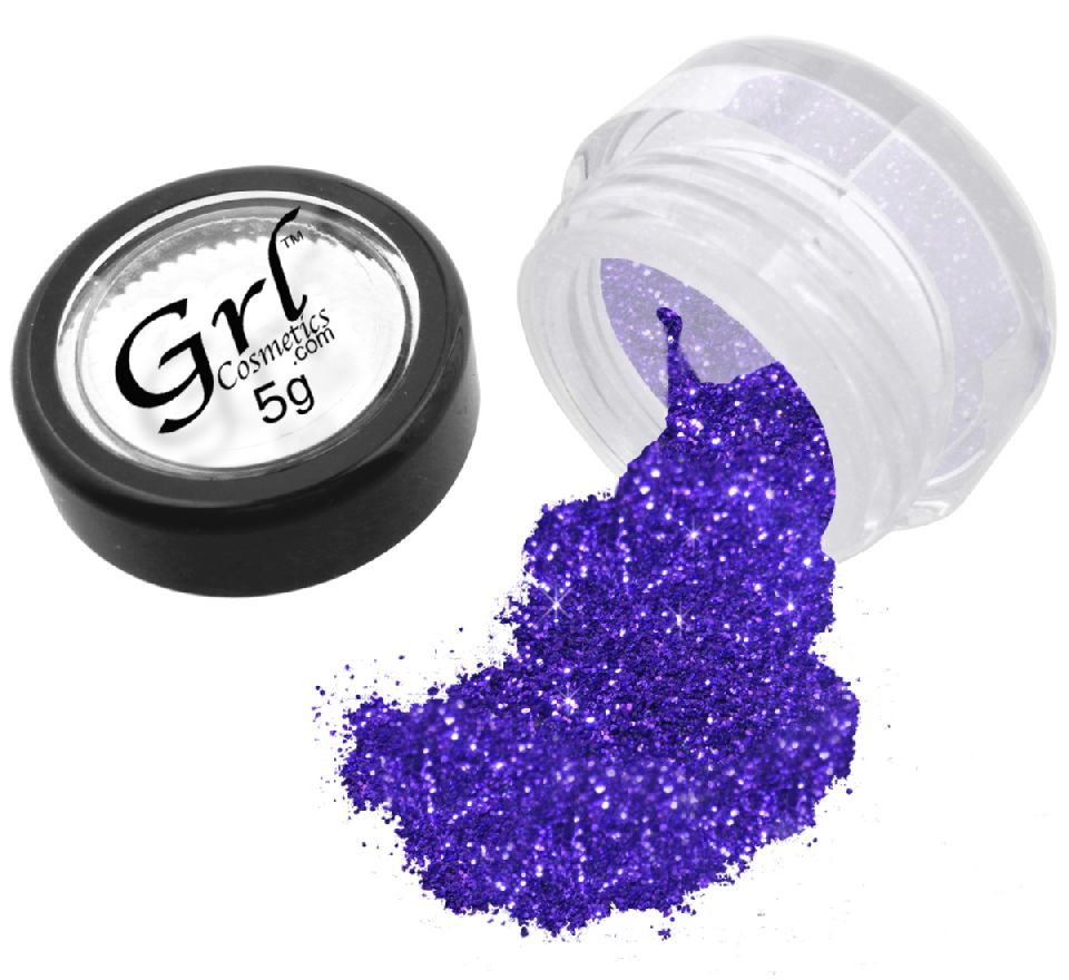Bright Purple Glitter Eyeshadow Cha Cha Cha, 5g