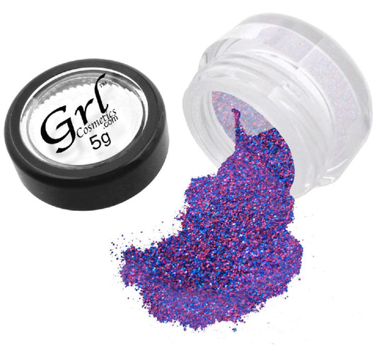 Neon Blue-Pink Glitter Eyeshadow Gumball , 5g