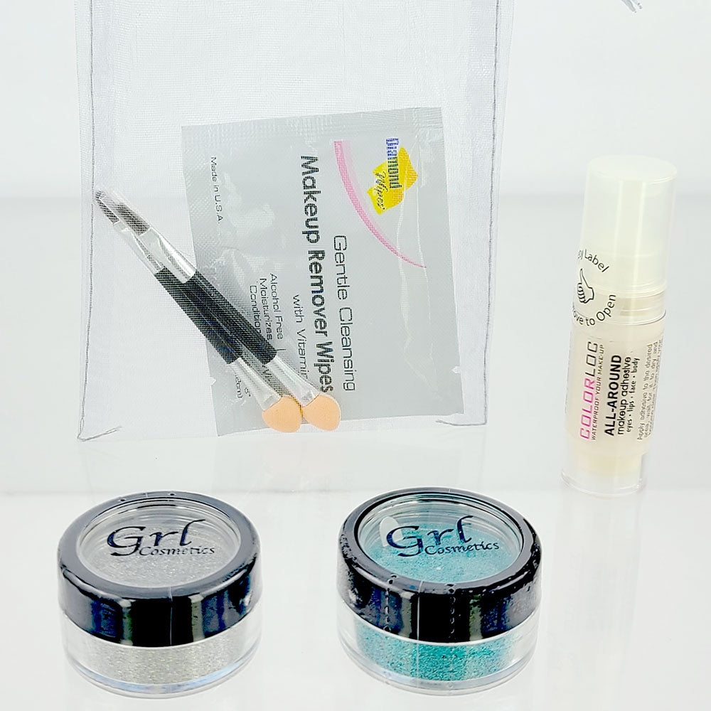 Custom Makeup Kit, 2 Glitters