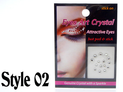 Grl Cosmetics Stick On Face Art Crytals