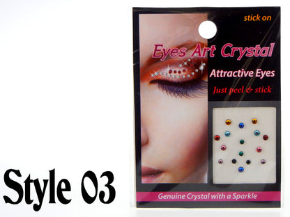 Grl Cosmetics Stick On Face Art Crytals