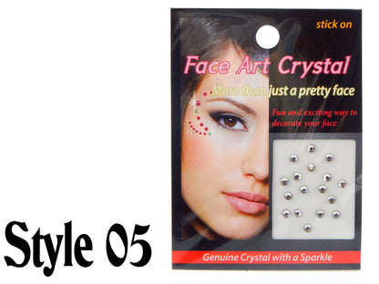 Grl Cosmetics Stick On Face Art Crytals