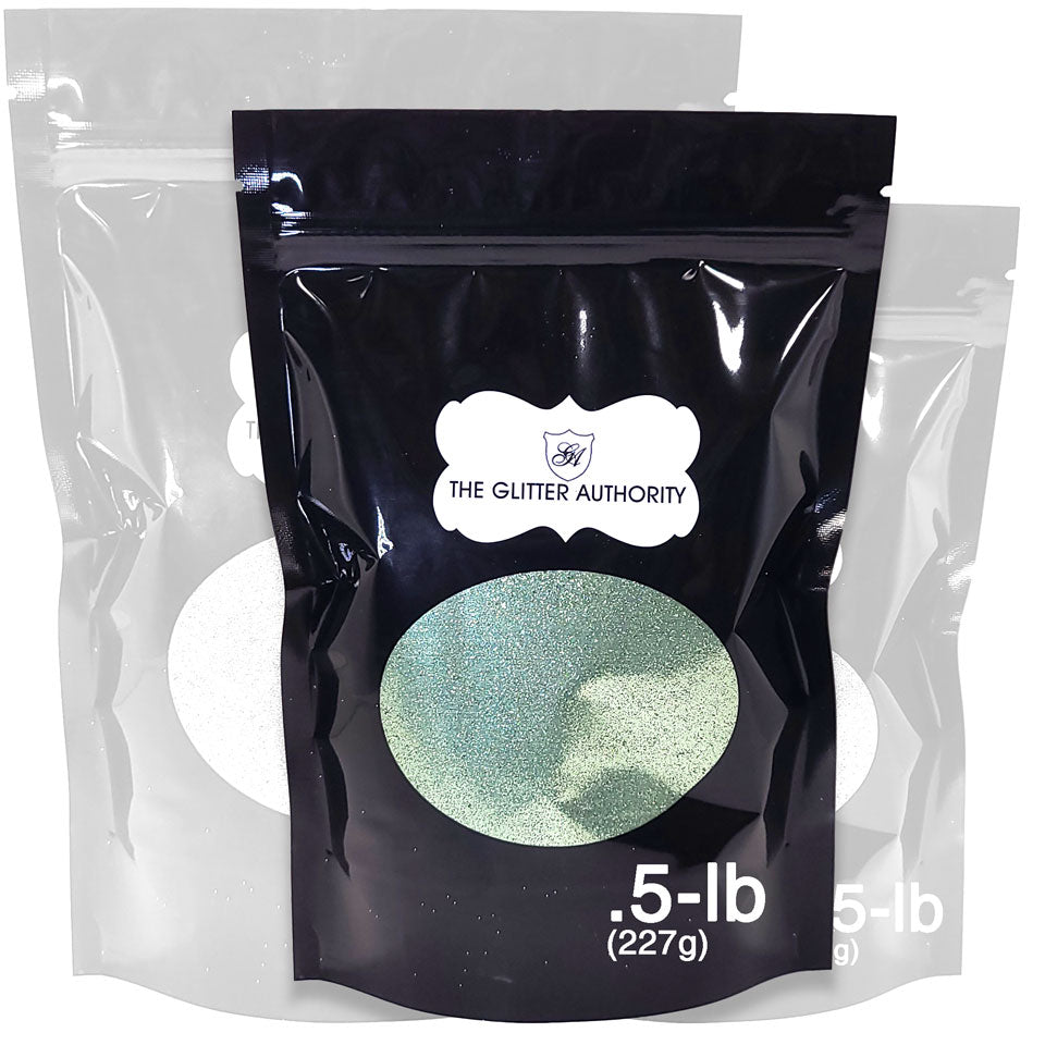 Sage Green Bulk Glitter - GL02 Sea Green Extra Fine Cut .008"