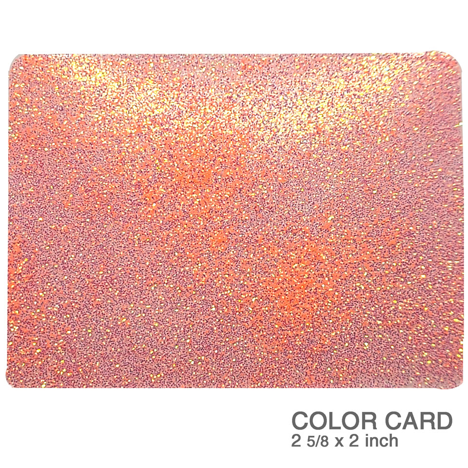 Light Orange Bulk Glitter - GL05 Australian Coral