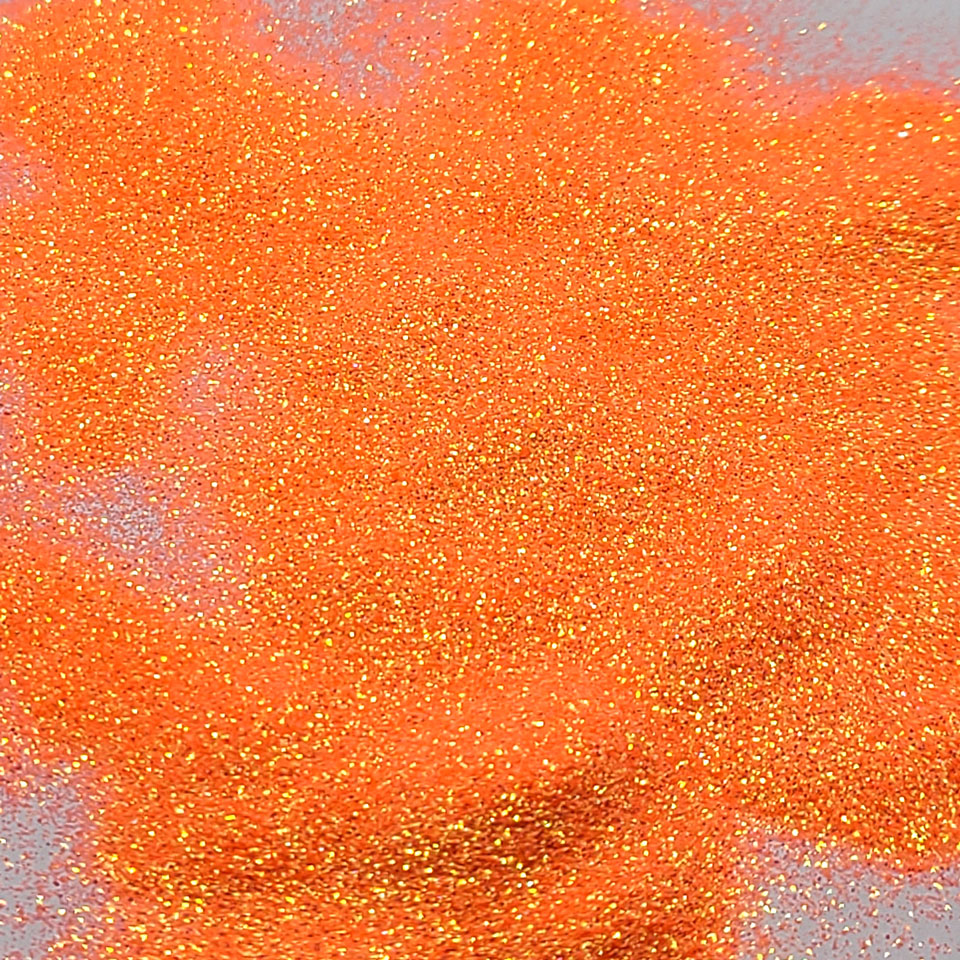 Light Orange Cosmetic Glitter Australian Coral, 10 Gram Jar –