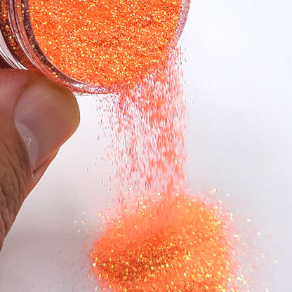 Light Orange Bulk Glitter - GL05 Australian Coral