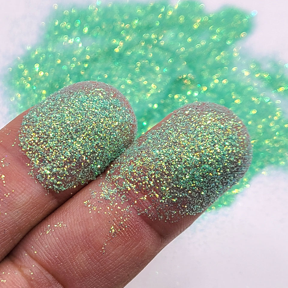 Light Green Bulk Glitter - GL06Tink