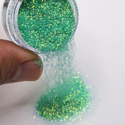 Light Green Bulk Glitter - GL06Tink