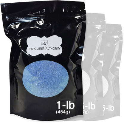 Light Blue Bulk Glitter - GL08 Ice Blue Extra Fine .008"