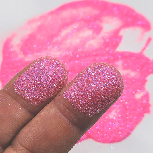 Bright Pink Bulk Glitter - GL12 Screaming Pink