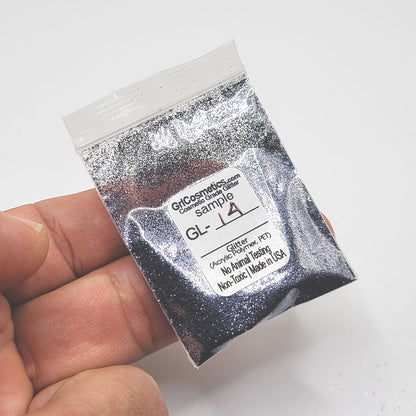 Glitter Sample (2g) in Extra-Fine Hex Cut