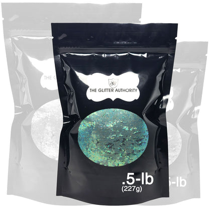 Green Bulk Glitter - GL15 Ivy Large Cut .062"