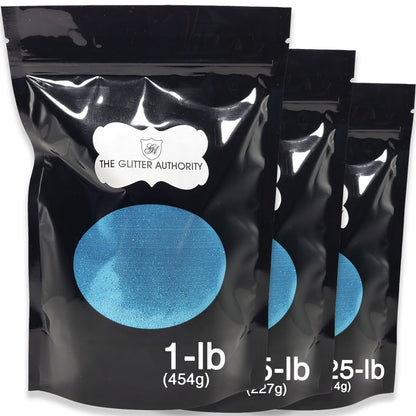 Aqua Blue Bulk Glitter - GL19 Caribbean Blue