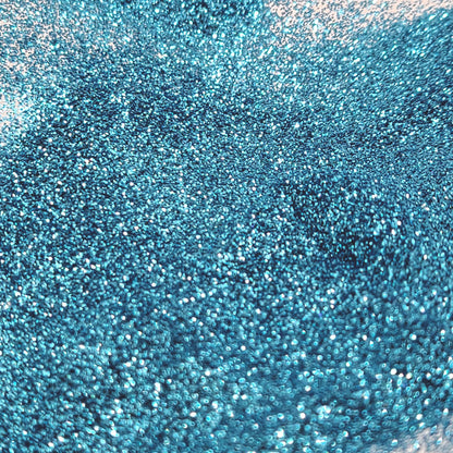 Aqua Blue Bulk Glitter - GL19 Caribbean Blue