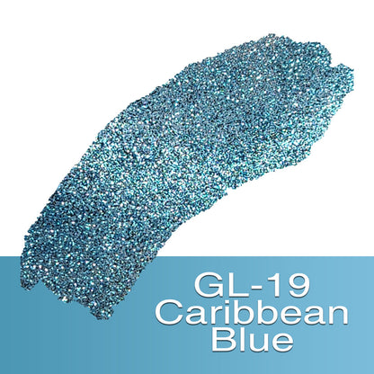 Aqua Blue Bulk Glitter - GL19 Caribbean Blue