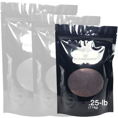 Brown Bulk Glitter - GL26 Chocolate Delight Fine Cut .015"