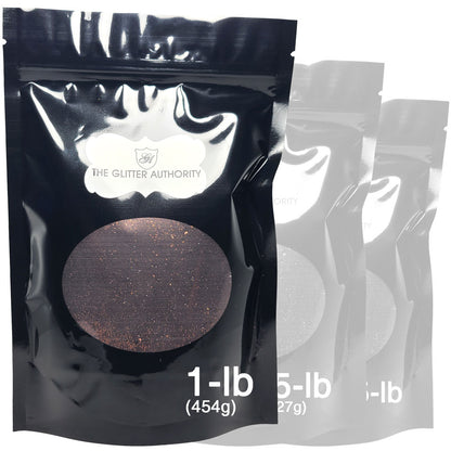 Brown Bulk Glitter - GL26 Chocolate Delight Fine Cut .015"