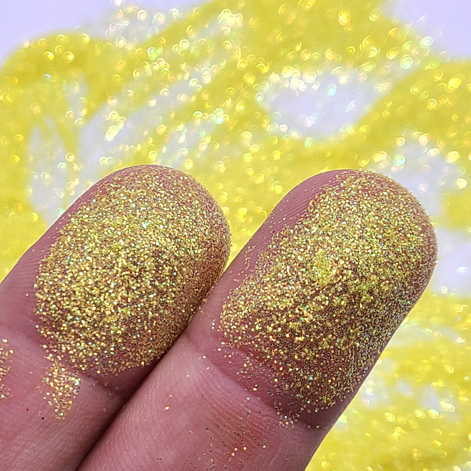 Bright Yellow Bulk Glitter - GL27 Crazy Daisy