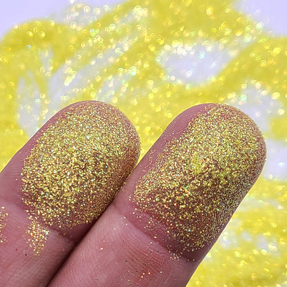 Bright Yellow Bulk Glitter - GL27 Crazy Daisy