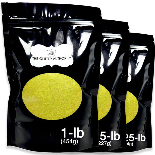 Bright Yellow Bulk Glitter - GL27 Crazy Daisy