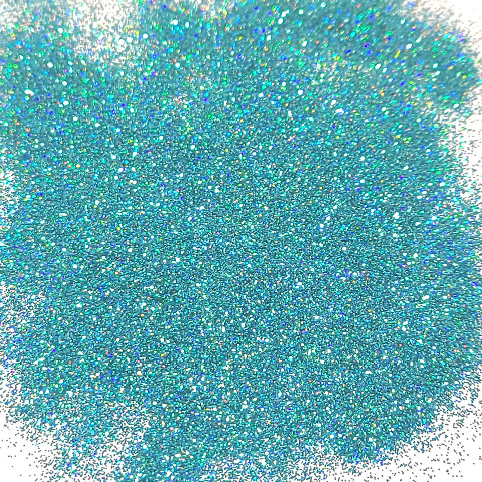 Teal Holographic Bulk Glitter