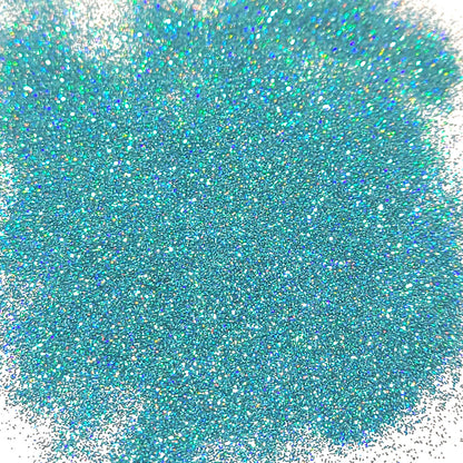 Teal Holographic Bulk Glitter