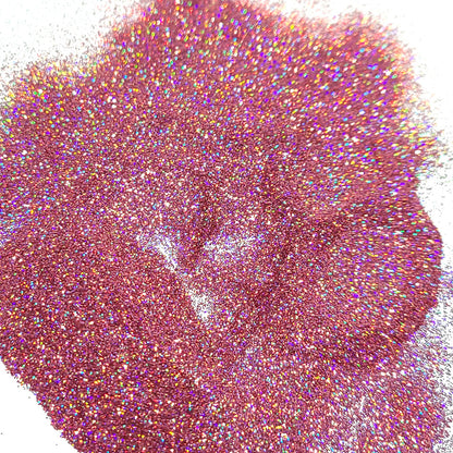 Pink Holographic Bulk Glitter