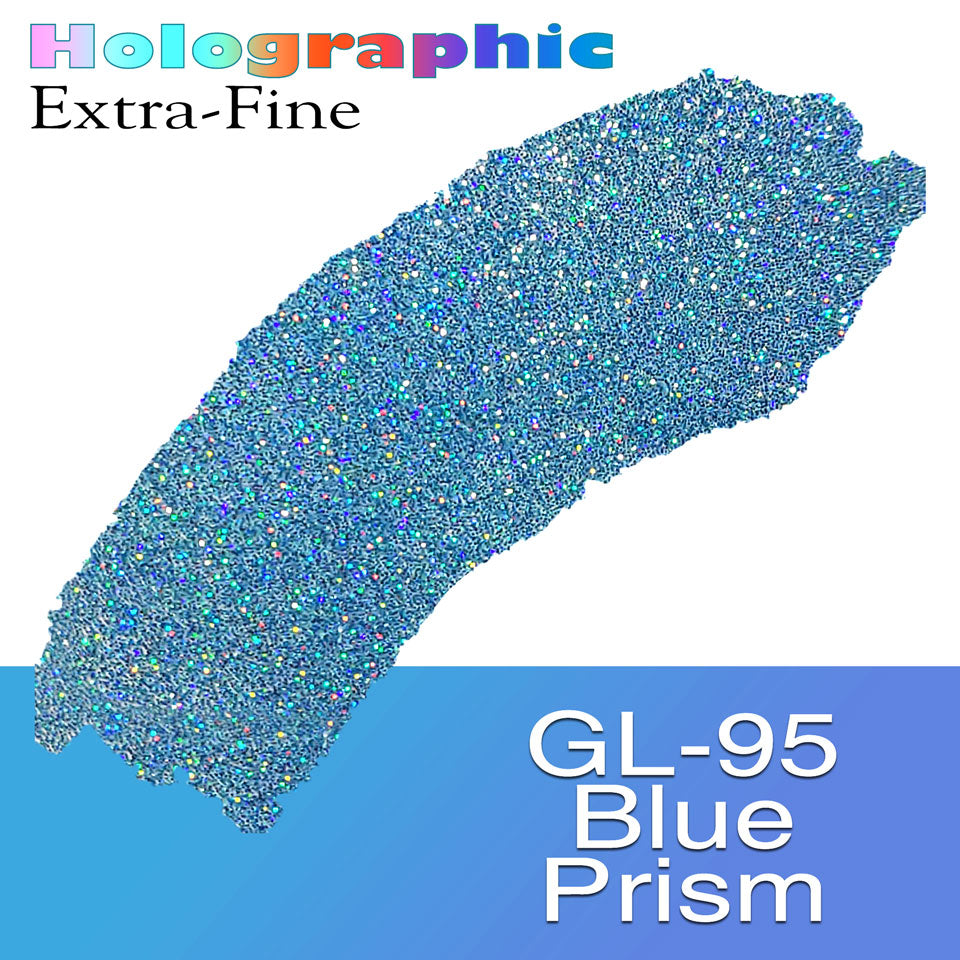 Blue Holographic Glitter - GL95 Blue Prism