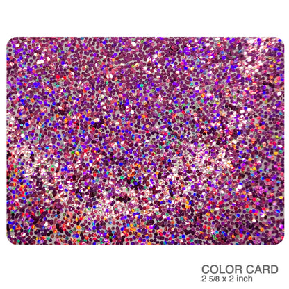 Pink Holographic Bulk Glitter - GLC-H94 (.025 Hex)