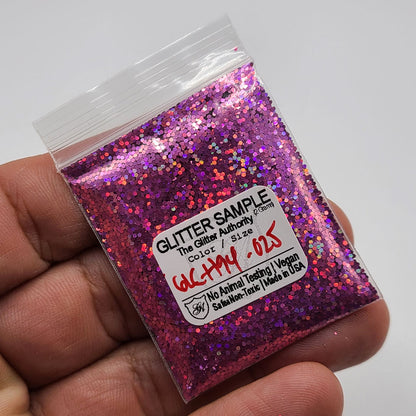 Pink Holographic Bulk Glitter - GLC-H94 Small Cut .025