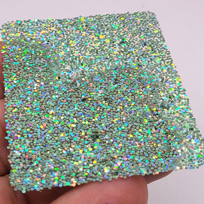 Green Holographic Bulk Glitter - GLC-H95 (.025 Hex)