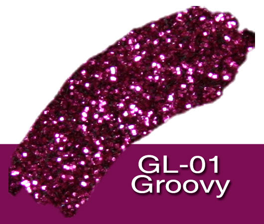 Glitter Sample (2g) in Extra-Fine Hex Cut Glitter:GL-01_Groovy