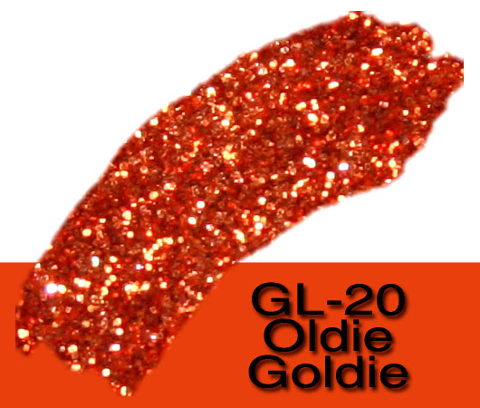 Orange Bulk Glitter - GL20 Oldie Goldie