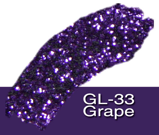 Glitter Sample (2g) in Extra-Fine Hex Cut Glitter:GL-33_Grape