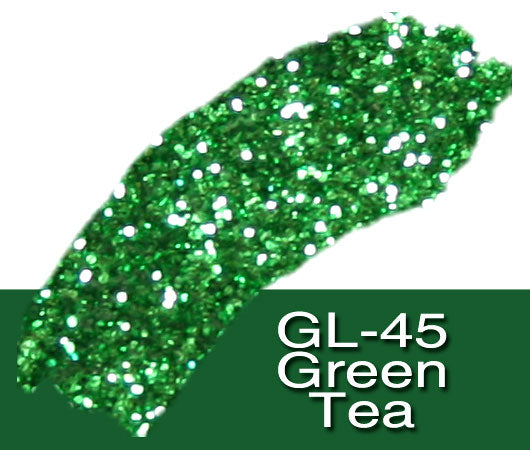 Glitter Sample (2g) in Extra-Fine Hex Cut Glitter:GL-45_Green_Tea