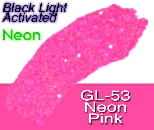 Glitter Sample (2g) in Extra-Fine Hex Cut Glitter:GL-53_Neon_Pink