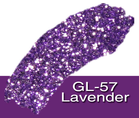 Glitter Sample (2g) in Extra-Fine Hex Cut Glitter:GL-57_Lavender