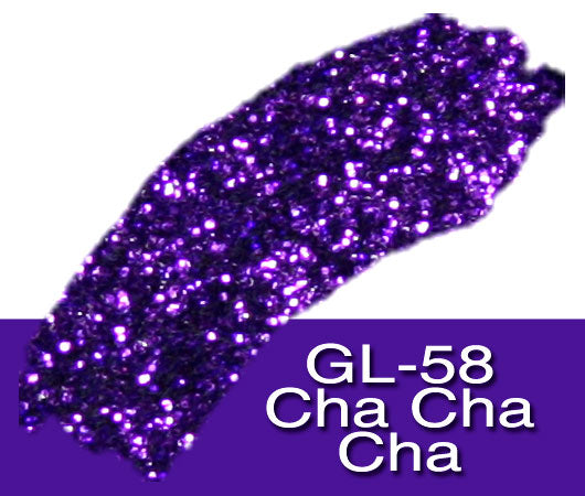 Glitter Sample (2g) in Extra-Fine Hex Cut Glitter:GL-58_Cha_Cha_Cha