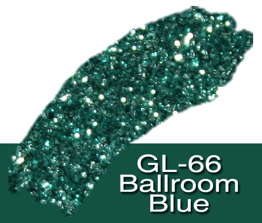 Glitter Sample (2g) in Extra-Fine Hex Cut Glitter:GL-66_Ballroom_Blue