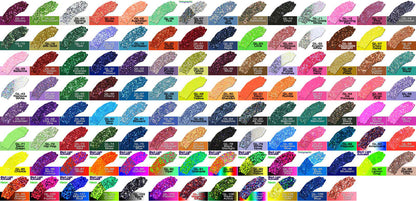 Grl Cosmetics Glitter Sample Kit (100+ Colors)