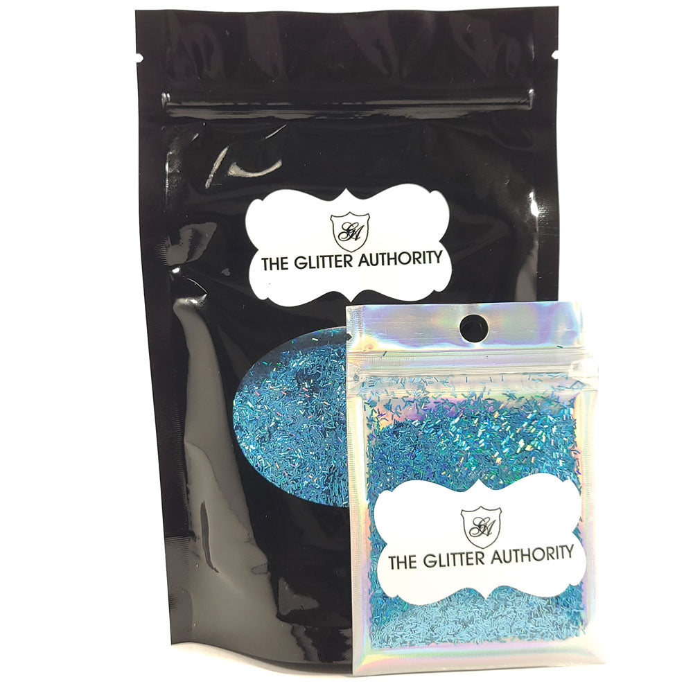 Glitter Confetti Bars - Holographic Blue