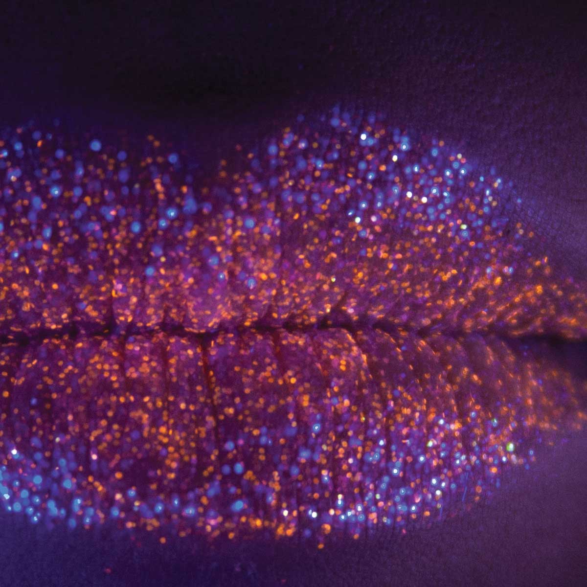 Glow Glitter Lips - Bubblegum Pink